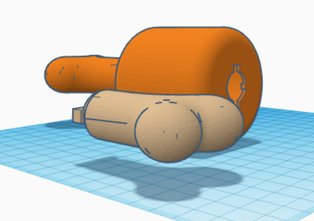 Anime Style "Meat" Maraca / Prop
