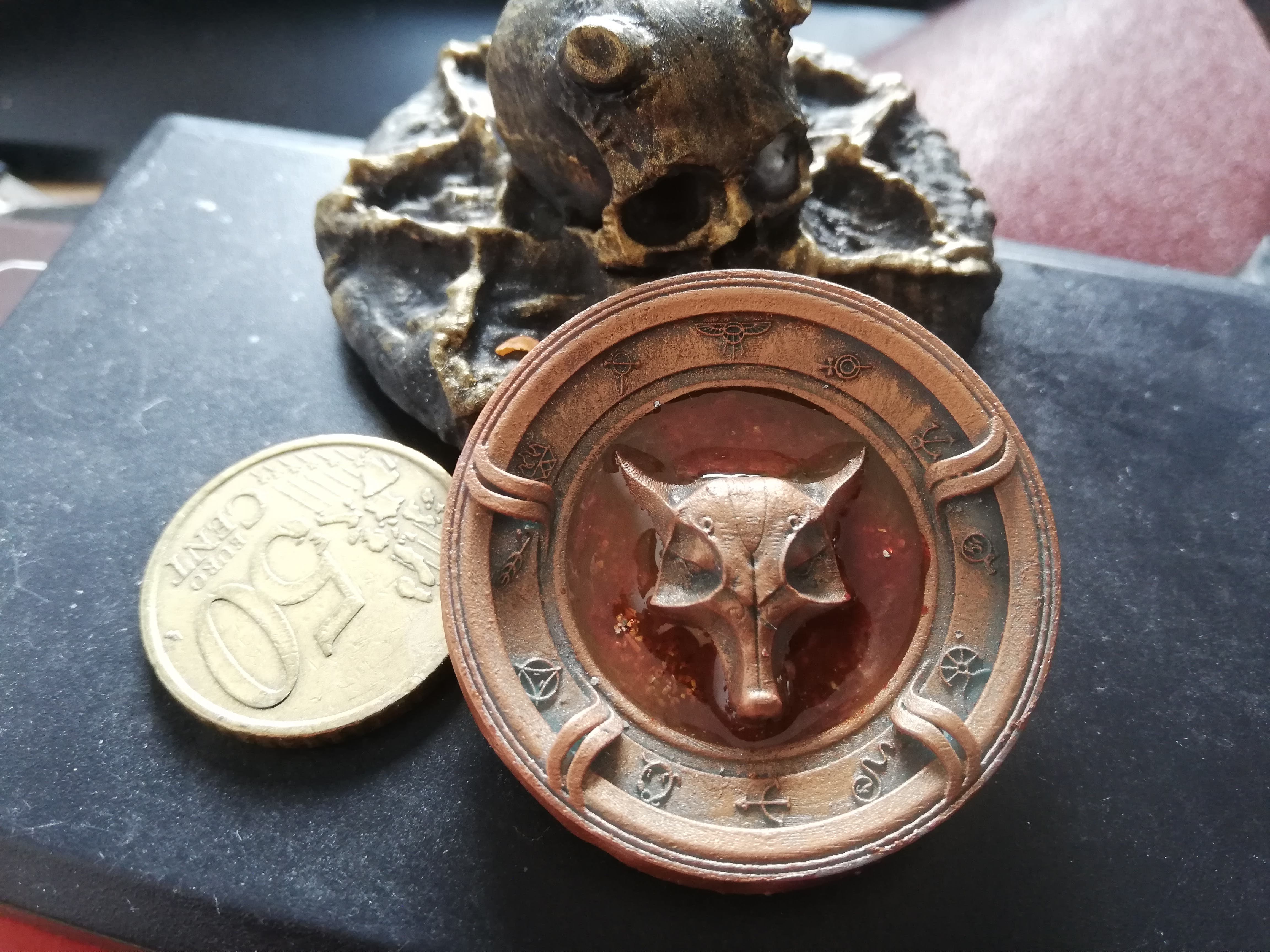 Fate coin/Phex coin from The Dark Eye // DSA - Das Schwarze Auge ...