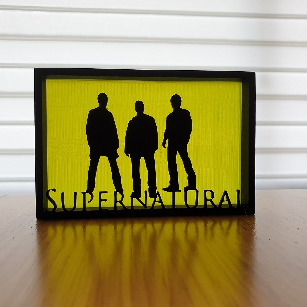 Supernatural Silhouette Art