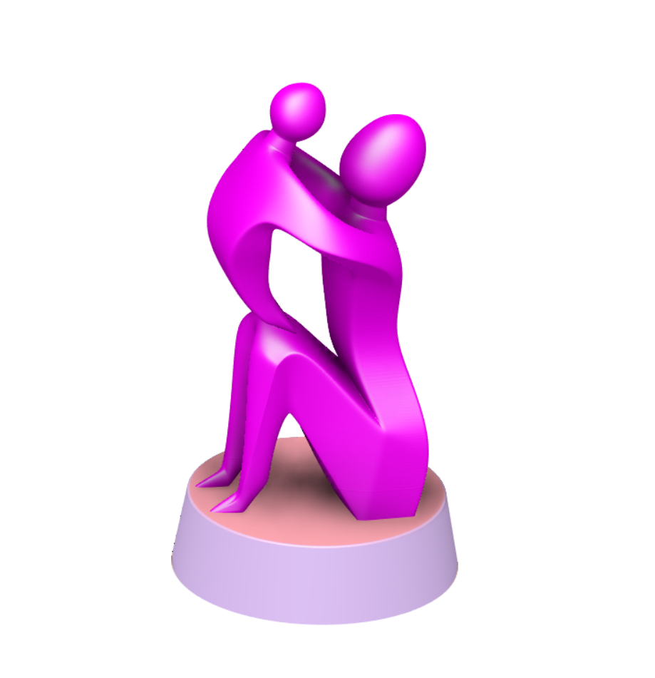 Mothers Day Sculpture For Smoothing (ASA/ABS + Acetone)