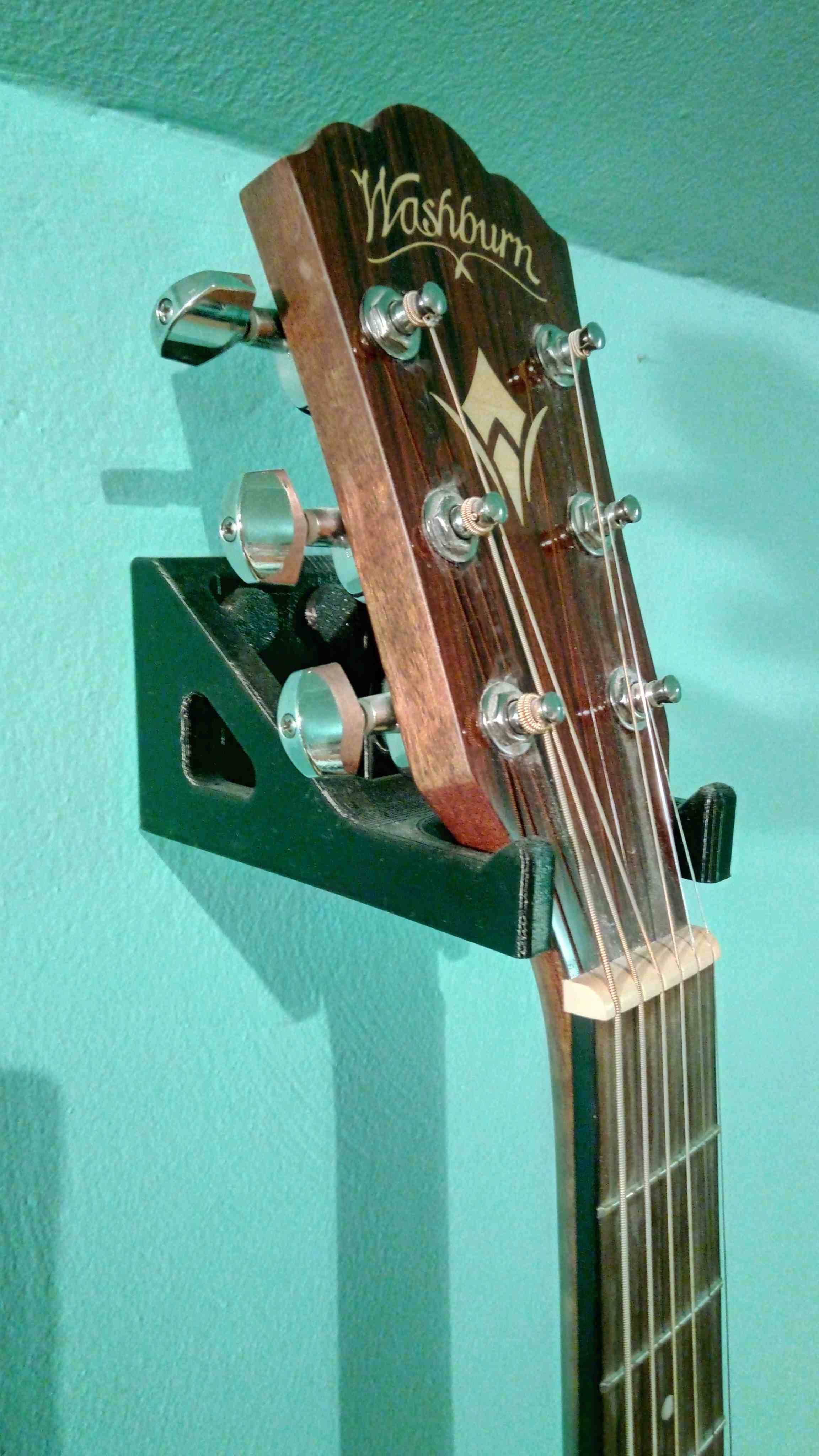 Acoustic Guitar Wall Mount by Michal Blazek Download free STL model