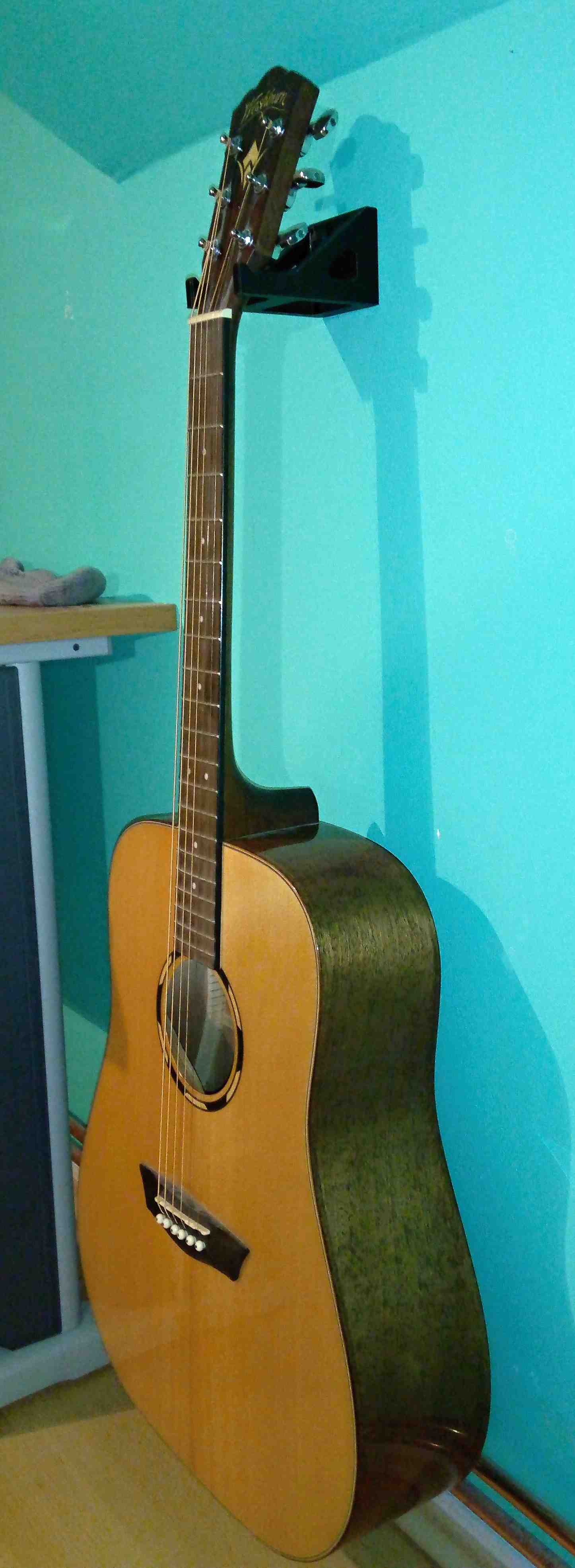 Acoustic Guitar Wall Mount by Michal Blazek Download free STL model