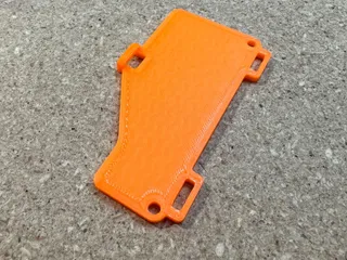 Bambu Labs AMS Buffer back plate by Okietronics | Download free STL ...