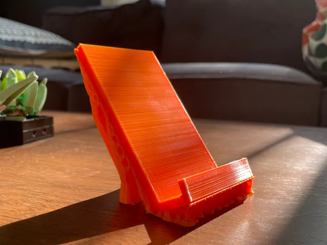 Organic support phone stand