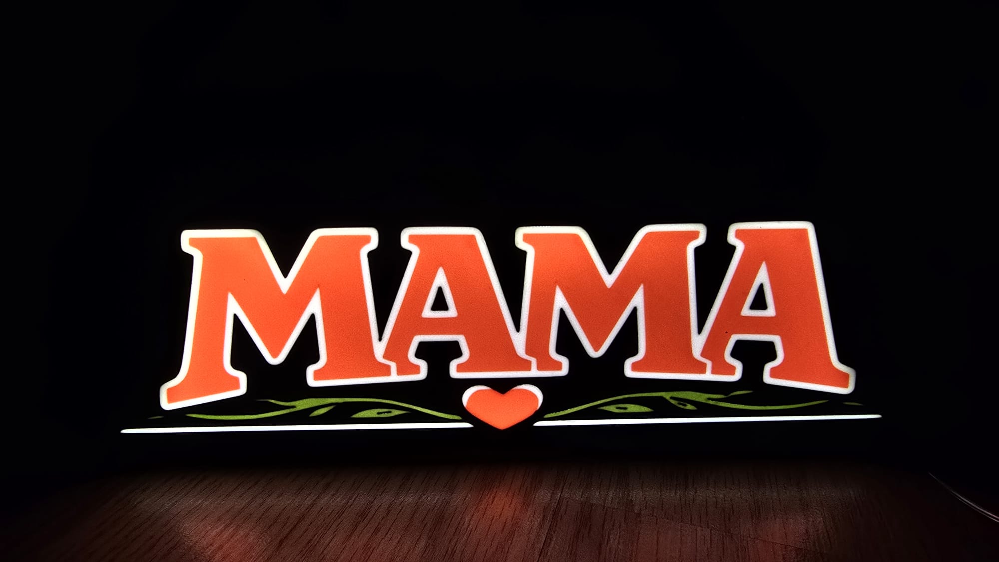 Mama/Mother Lamp/Lightbox