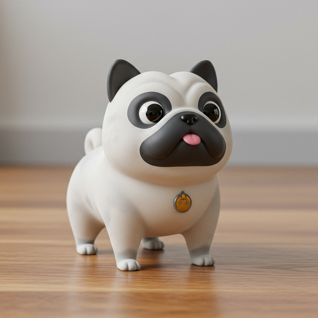 Pug Cute Animal Toys for Kids [YAMSASO DESIGN]