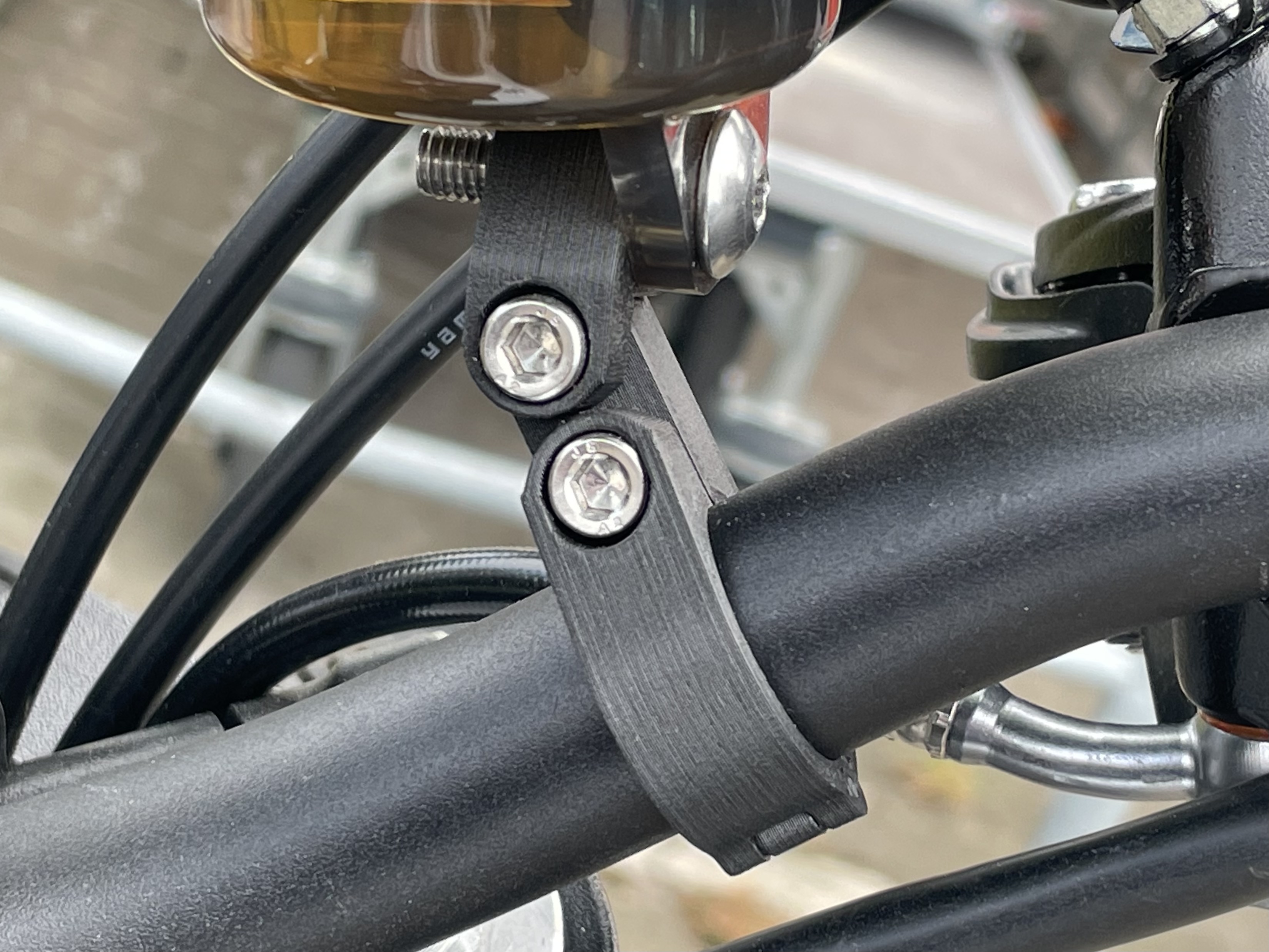 Universal handle bar clamp bracket for 22.2mm by Yosuke Download free