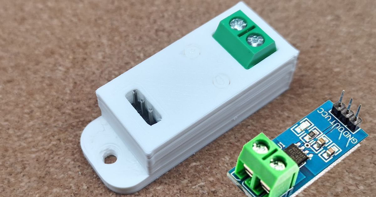 ACS712 sensor box by pyramidak Download free STL model