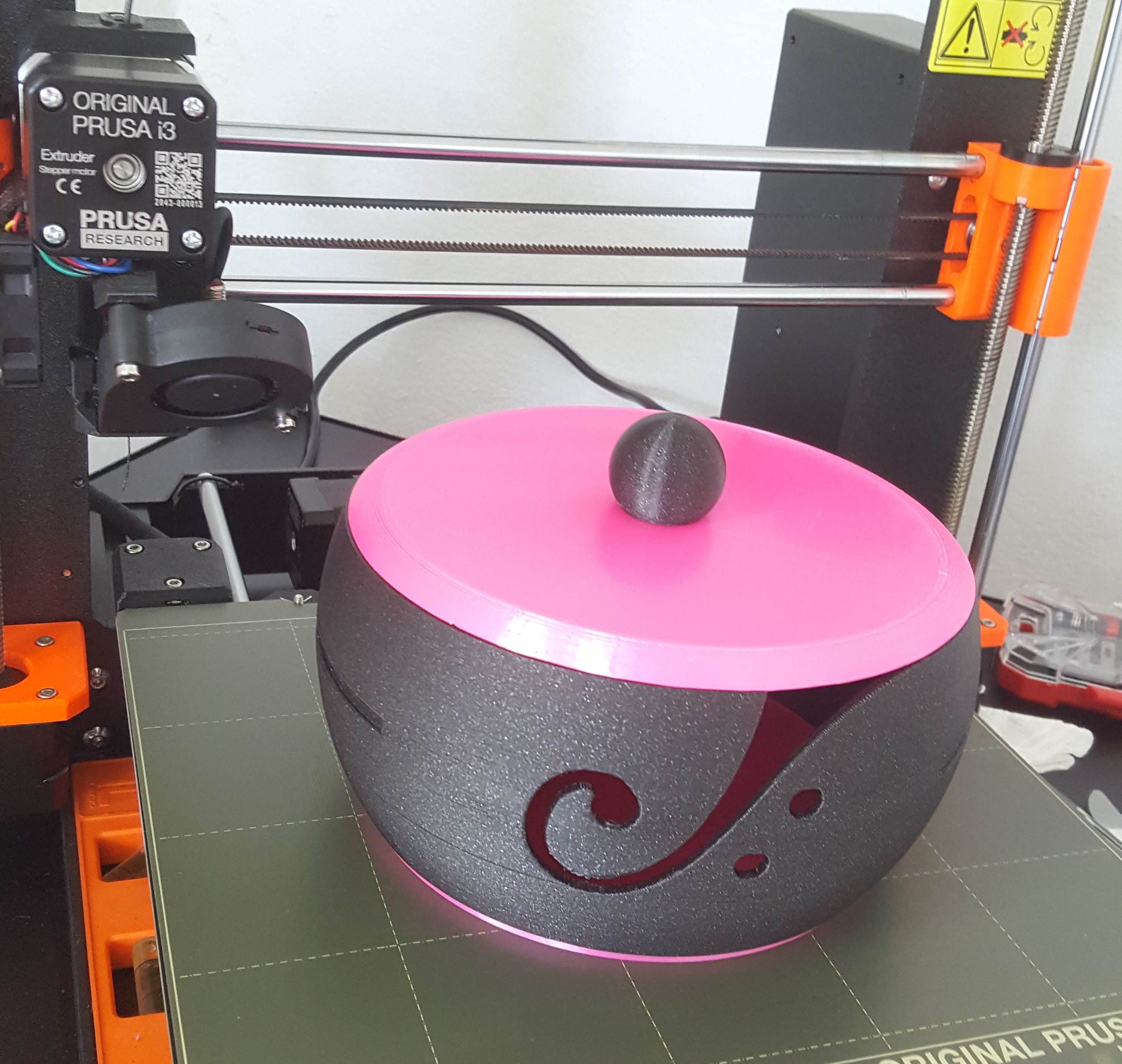 Knitting Yarn Bowl by mpkarlo Download free STL model