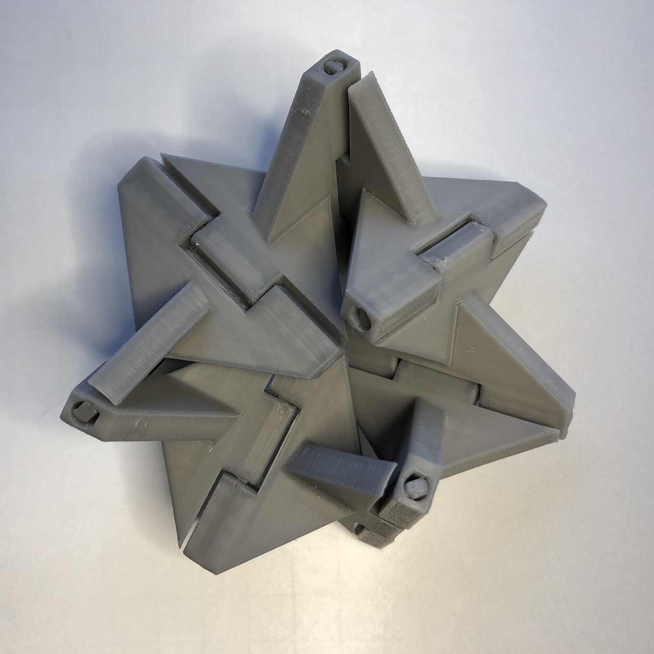 Modius Modeno Mobius Kaleidocycle 6 by NovemberKou | Download free STL model ...