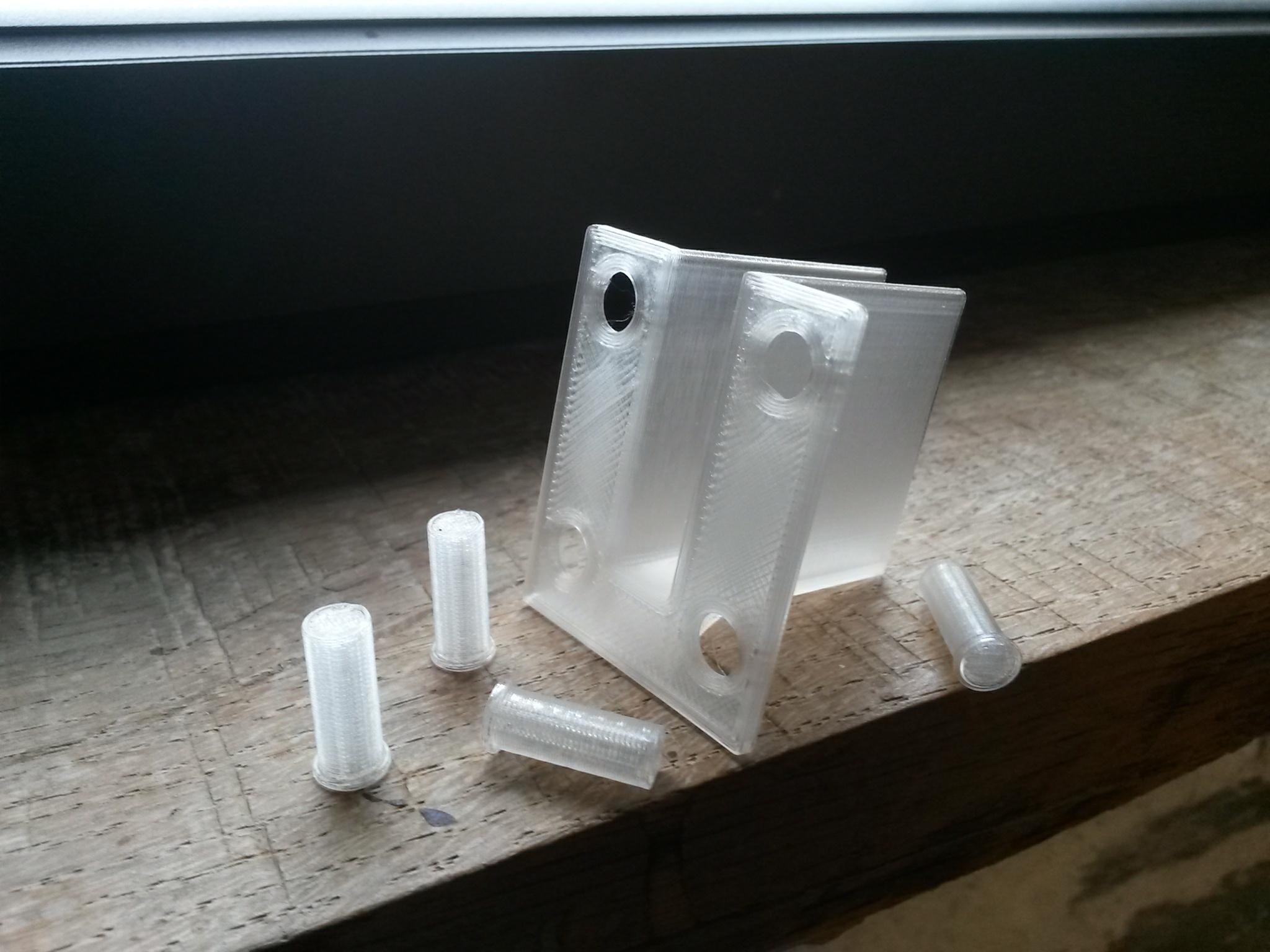 Ikea Ivar cracked crossbar repair - no tools