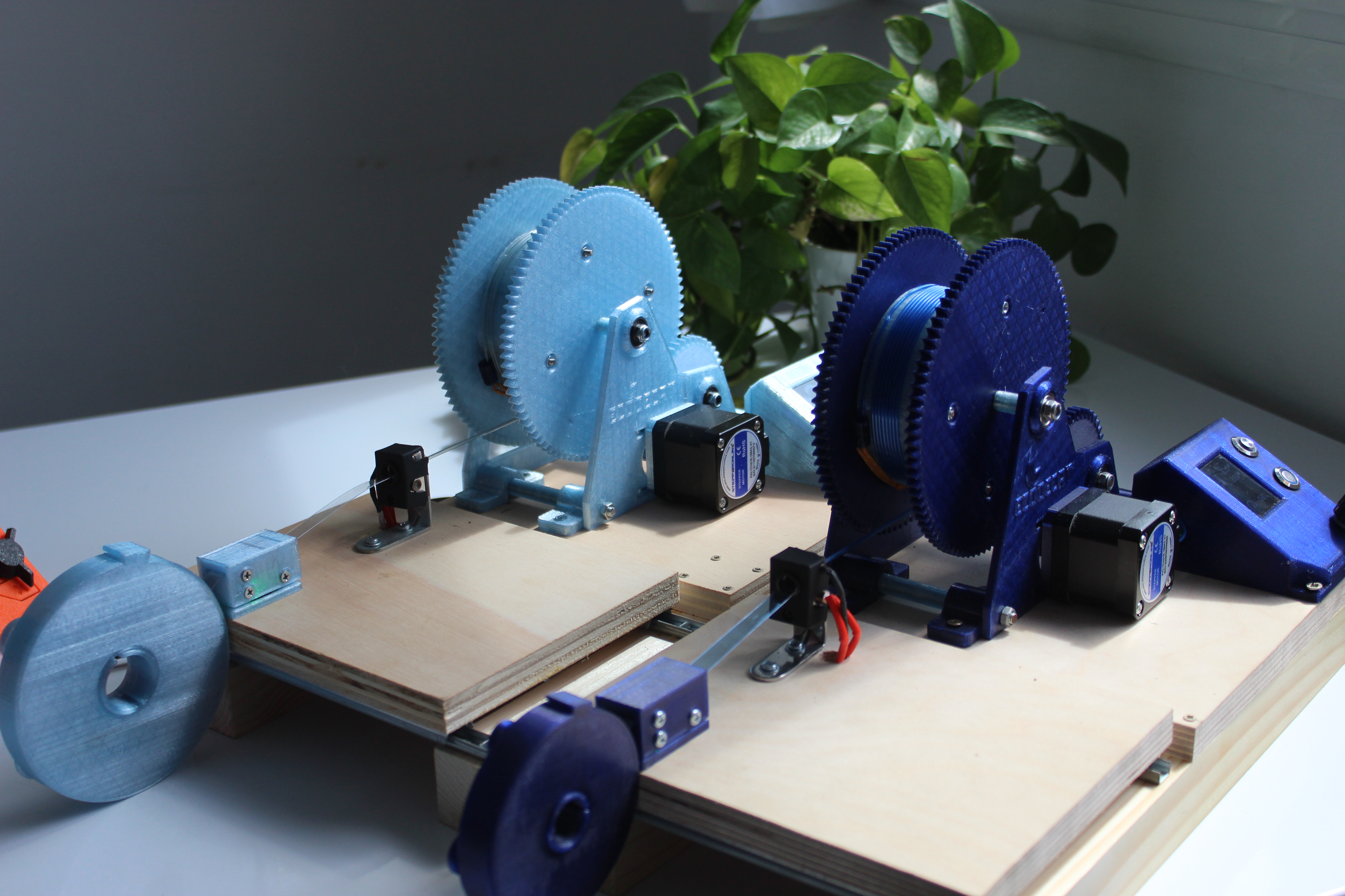 Machine to convert PET plastic bottles into filament for 3D printers 3D model thumbnail