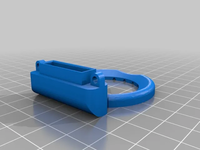 Geeetech A10 ring fan-duct (better air flow and stronger mounts)