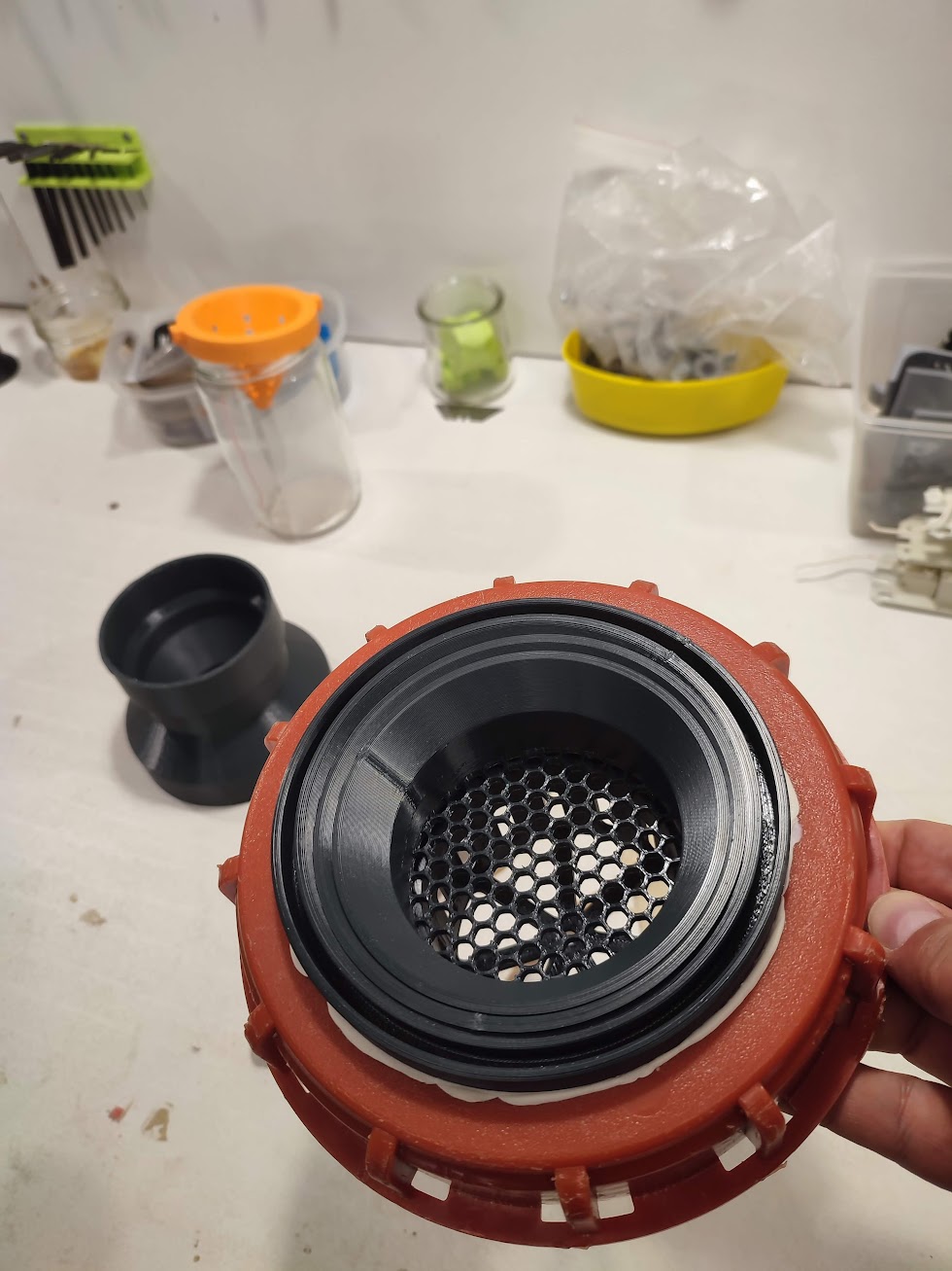 IBC Tank cap connector for rainwater collection — miniatura 2