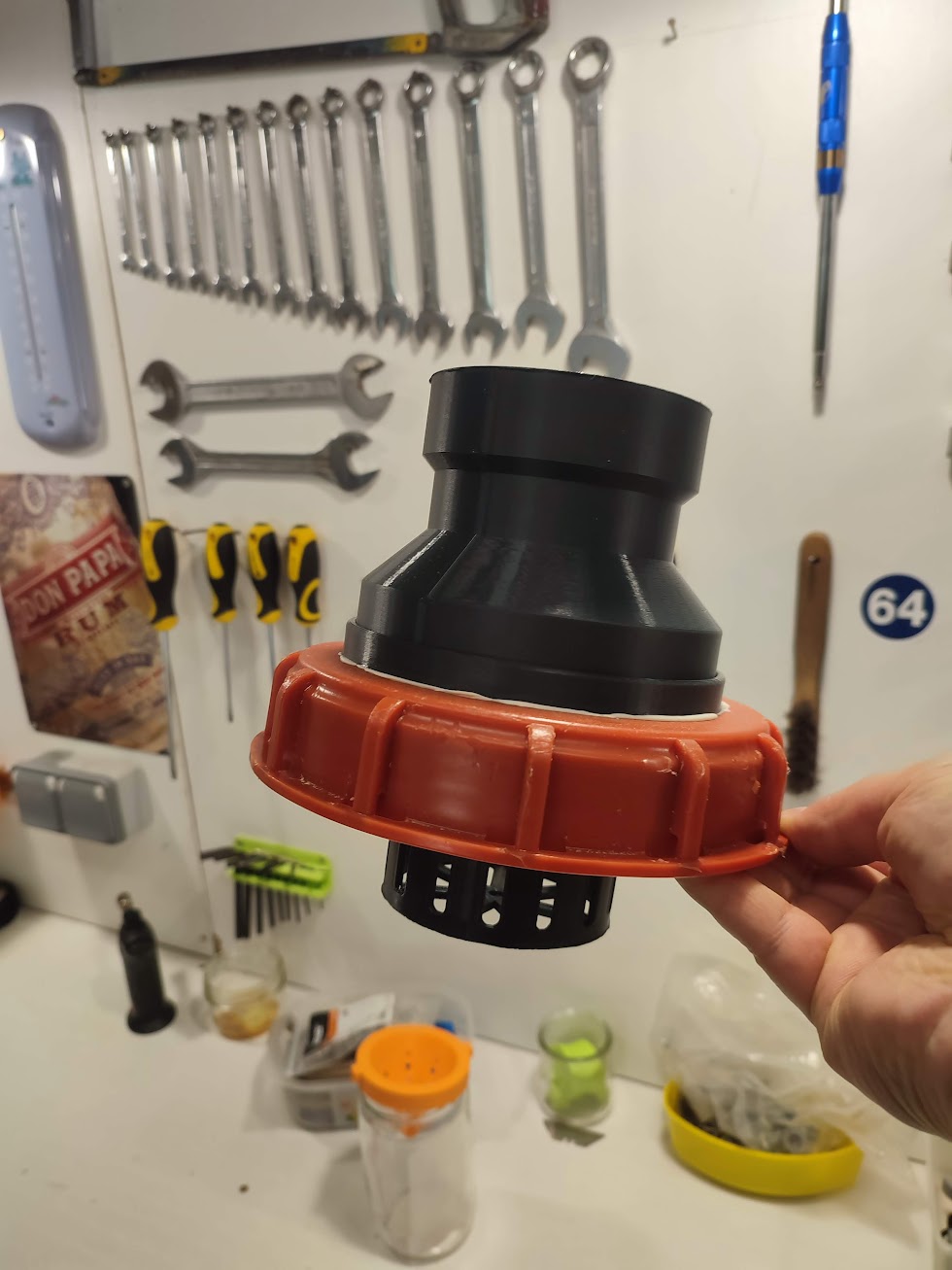 IBC Tank cap connector for rainwater collection — miniatura 3