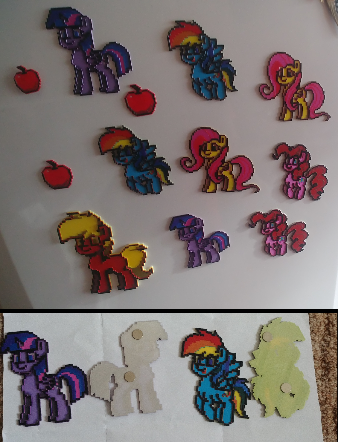 PonyTown My Little Pony Twilight Sparkle Pixelart 3D picture (no MMU) by  HouPe, Download free STL model