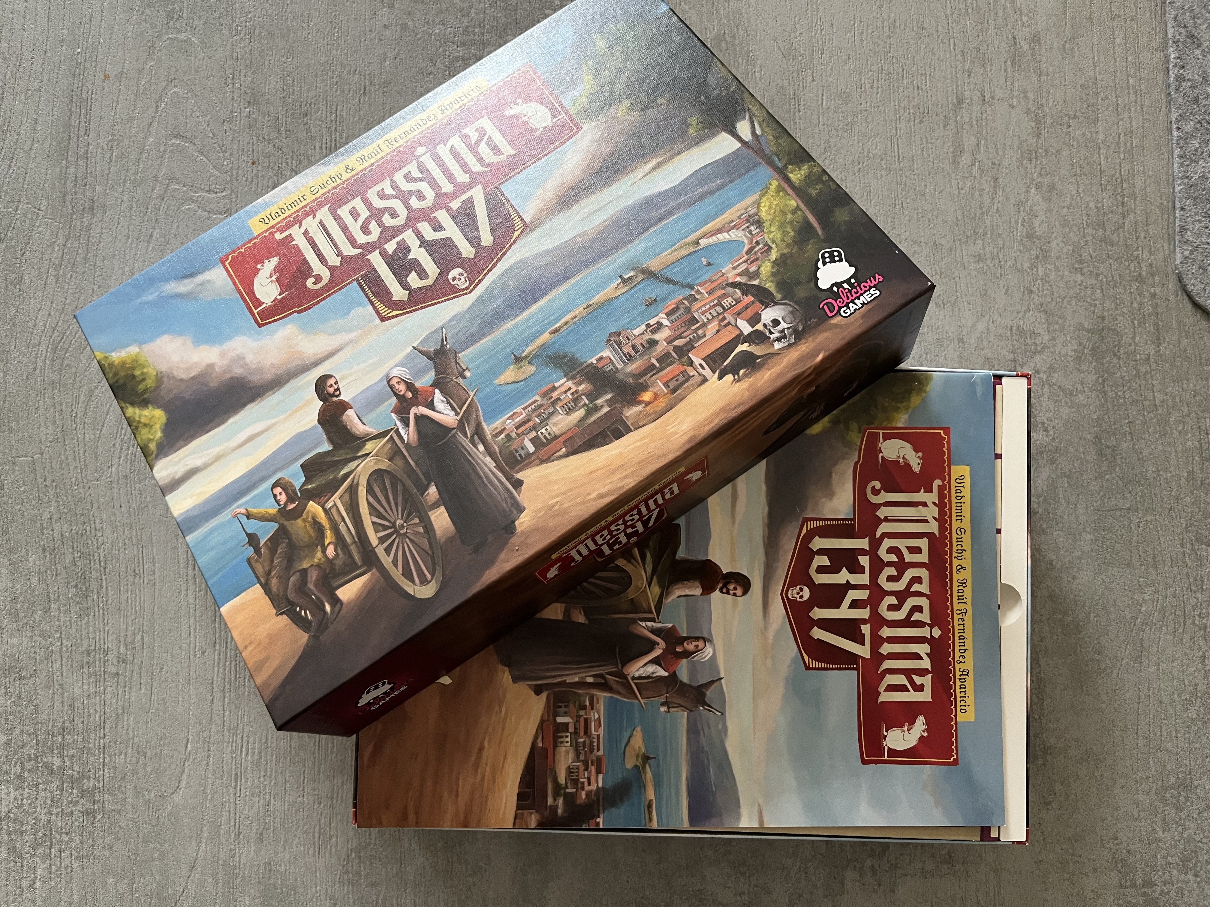 Messina 1347 Boardgame - Insert