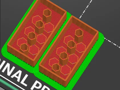 alternative brick system similar to lego  on hexagonal basis