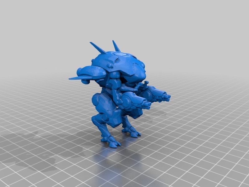 Miniatura 3 do modelo 3D D.VA Meka