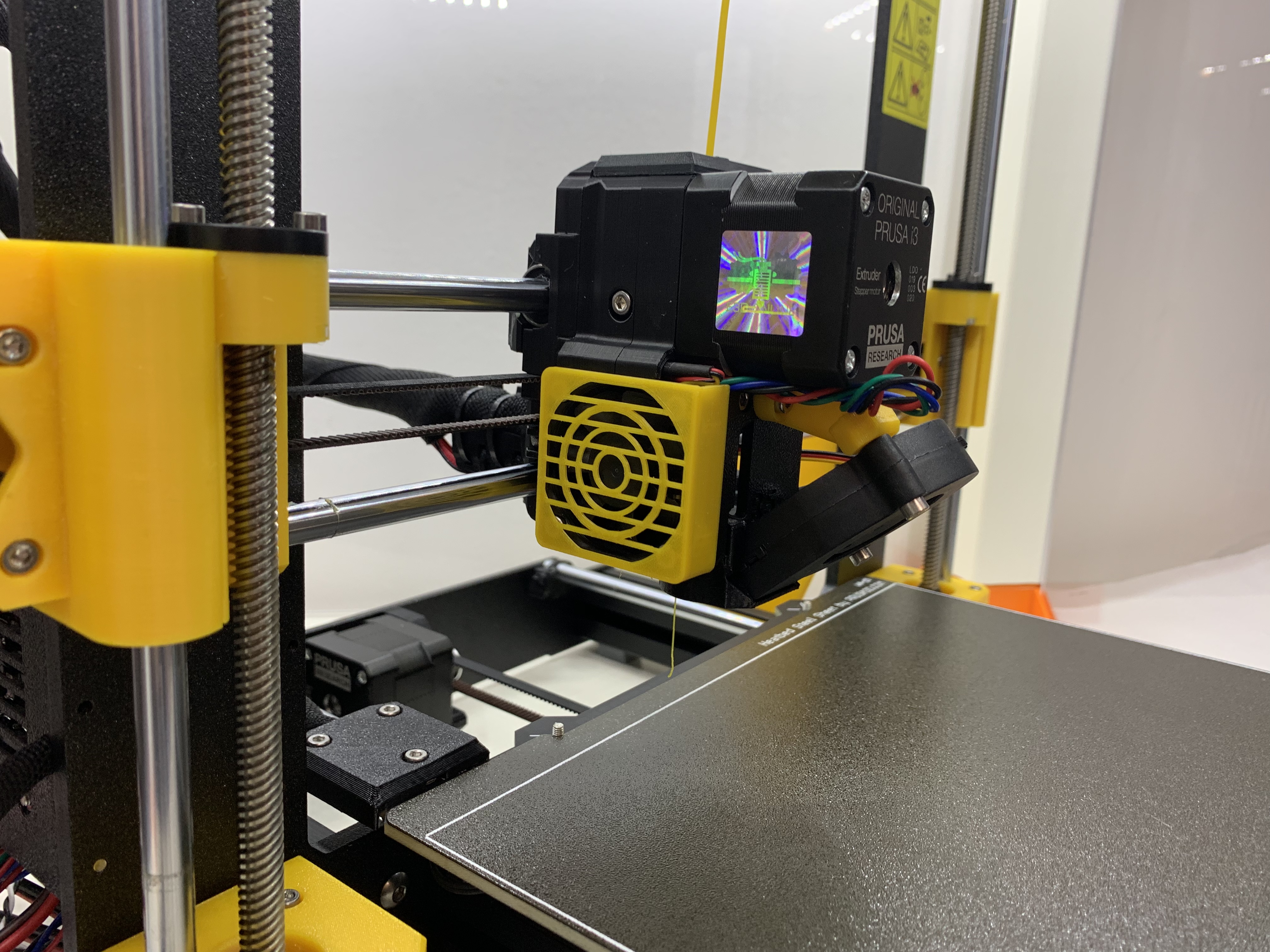 Prusa MK3S Hot End Fan Cover V2
