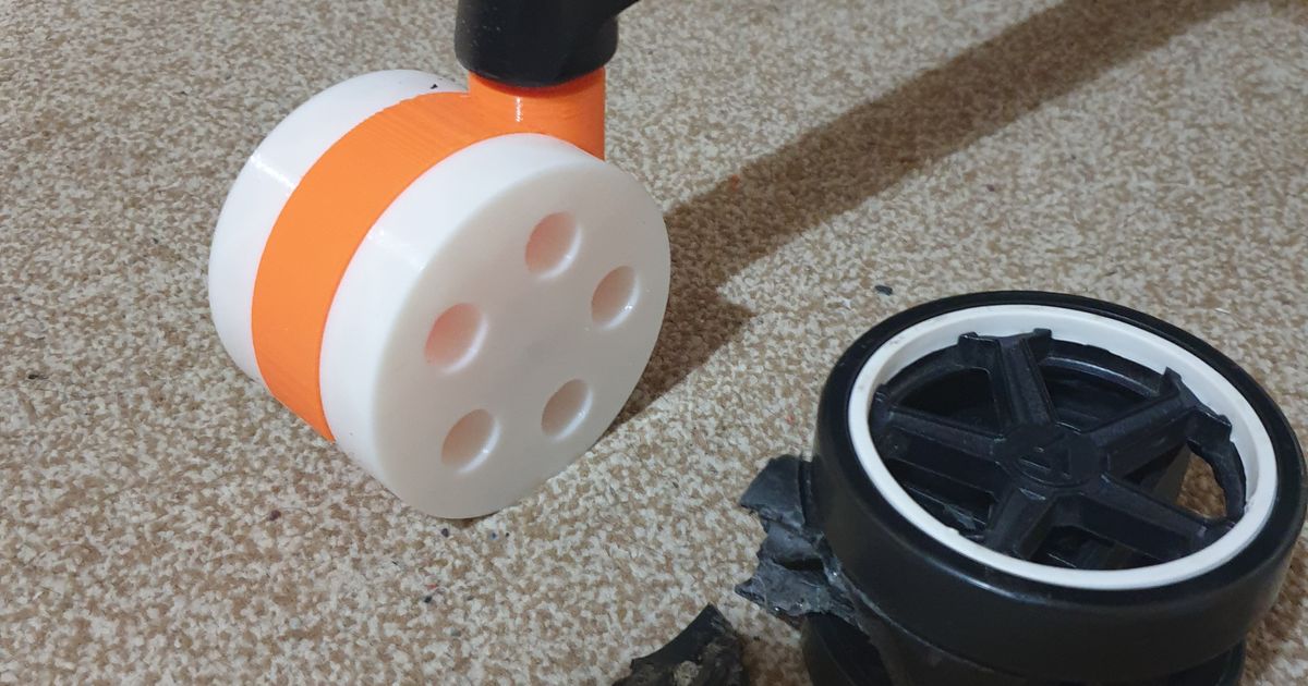 Vertagear chair wheel by Sheppy Download free STL model