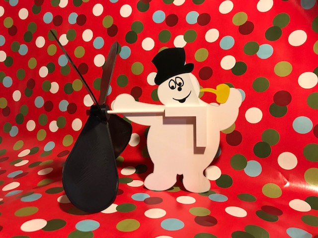 Frosty the Snowman Wind Spinner