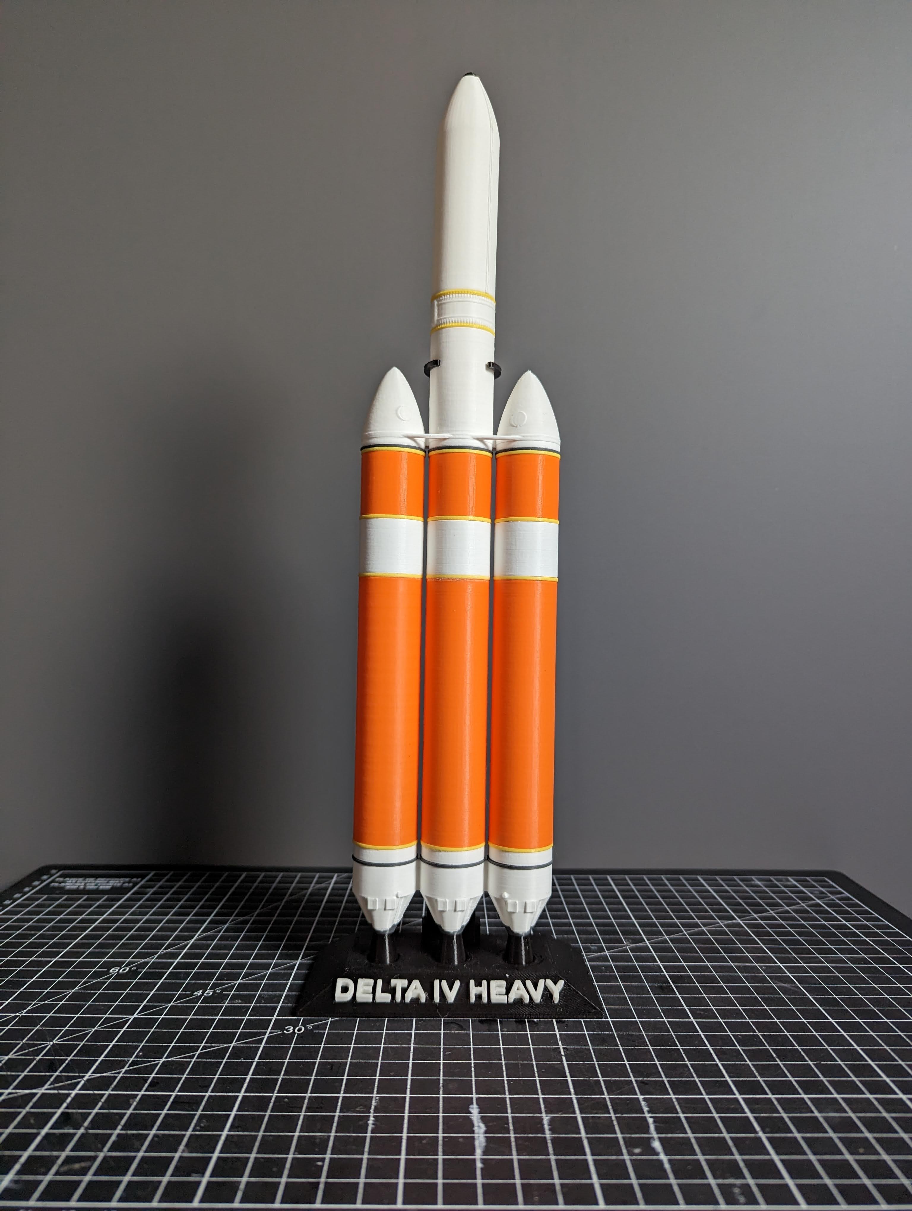 Delta IV Heavy by Kmobrain Download free STL model