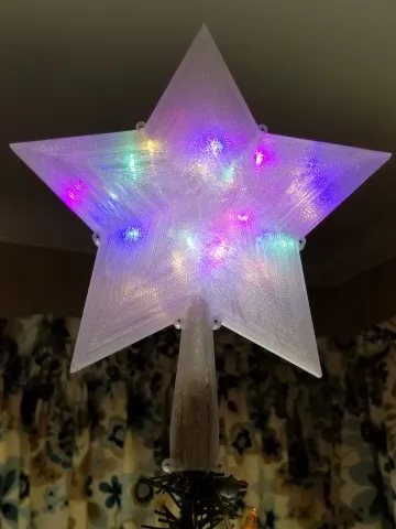 Lighted Christmas Star