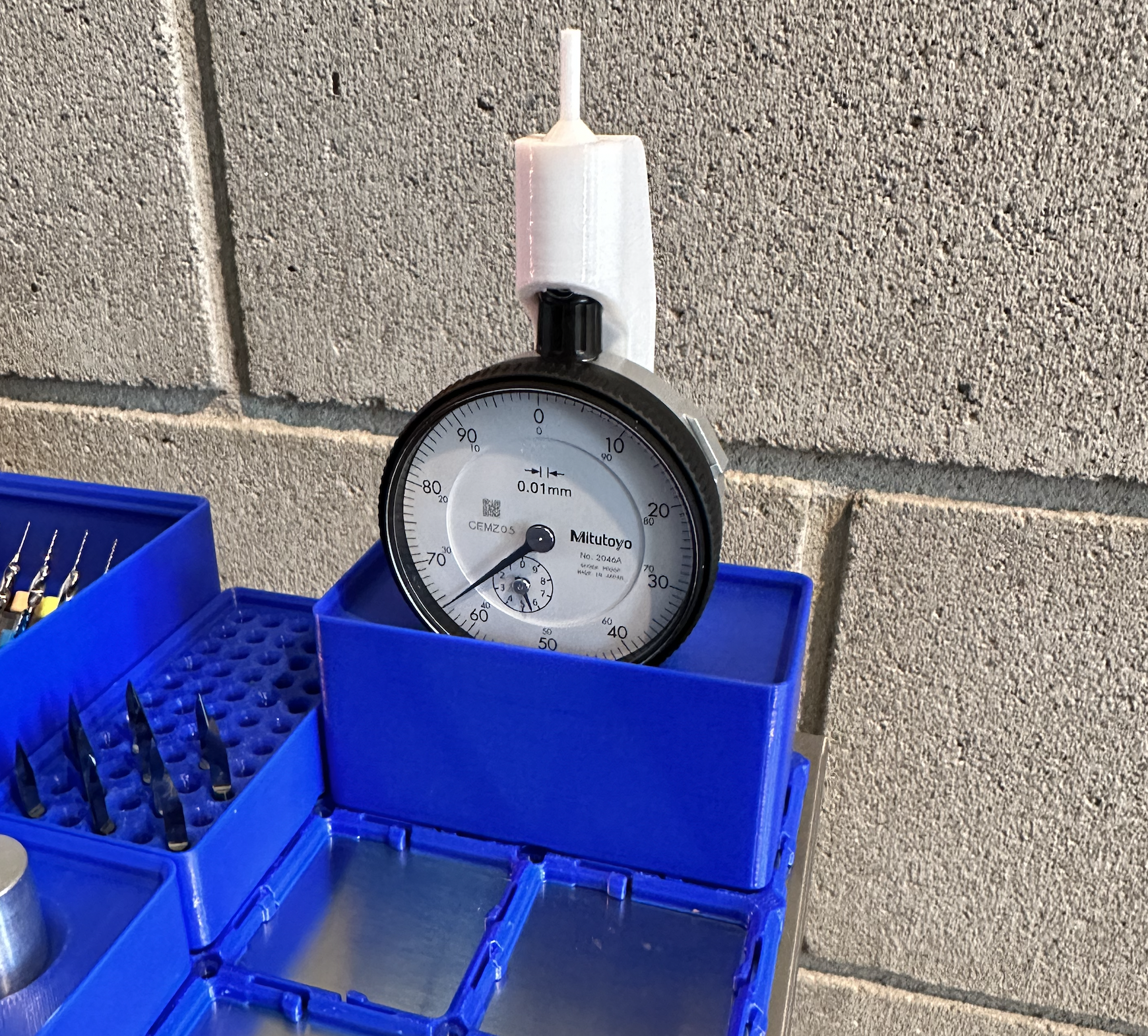 Gridfinity - Dial Indicator Holder