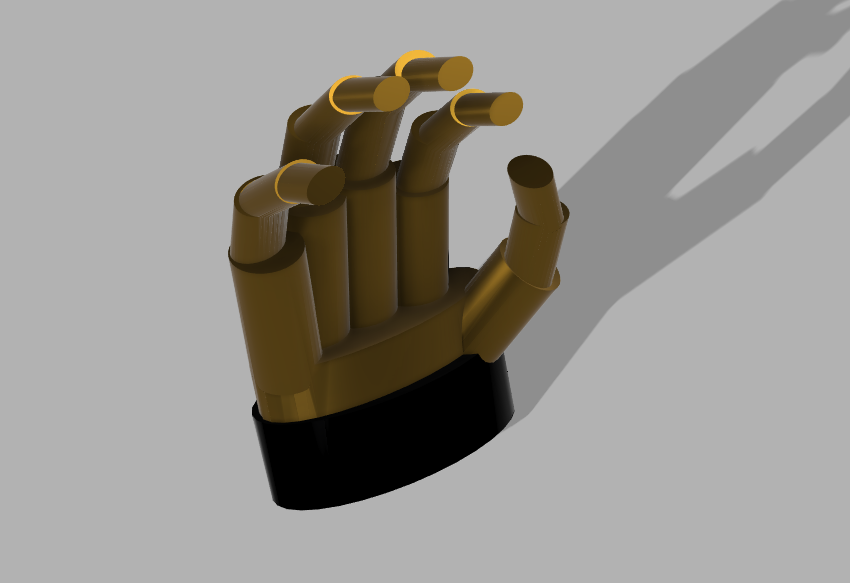 Hand 3D model by Drip and Snow