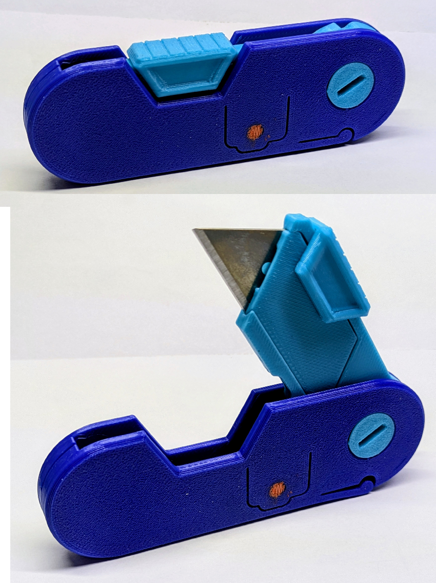 Utility Knife With Lock