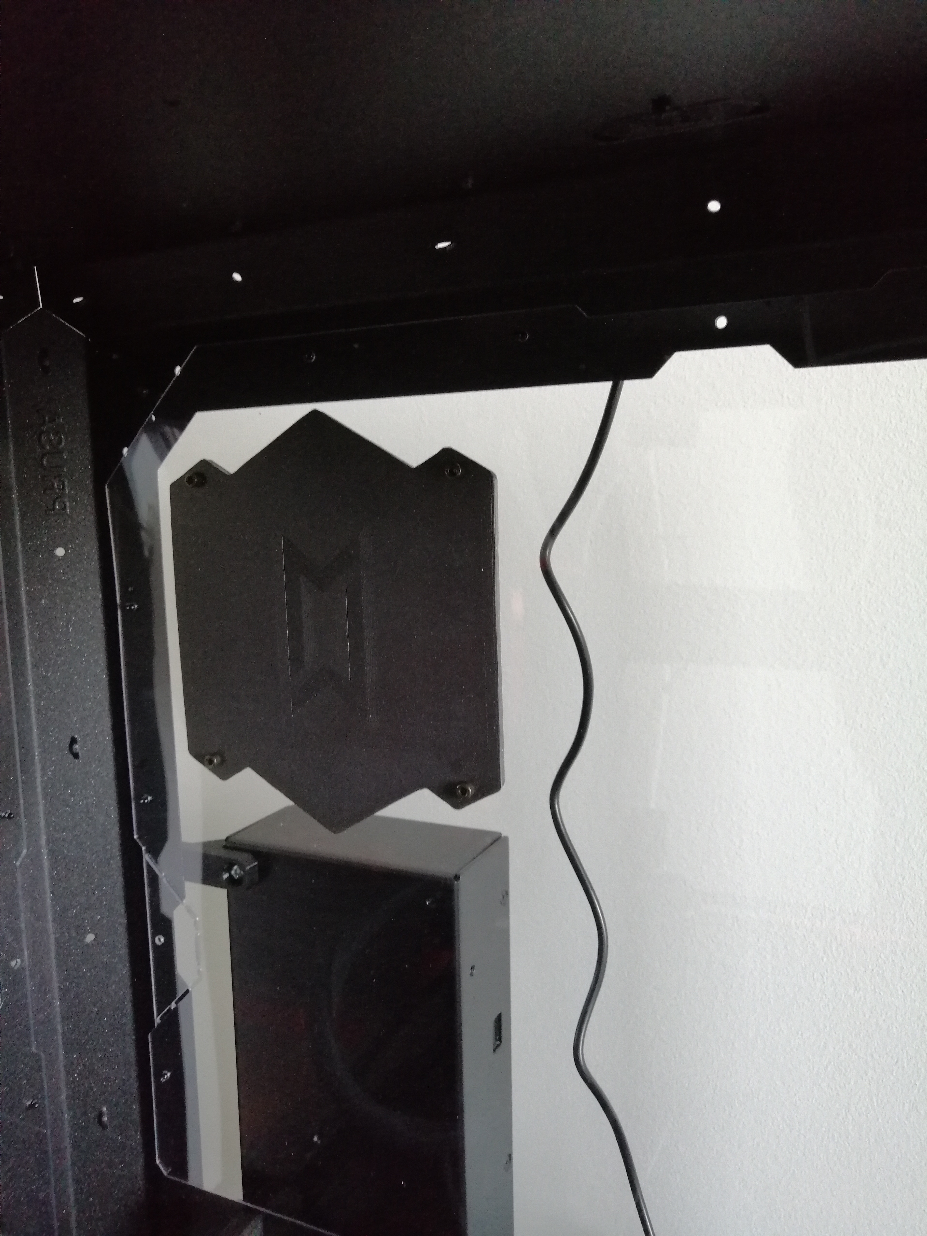 Prusa Enclosure - Vent Cover with Dampening Insulation