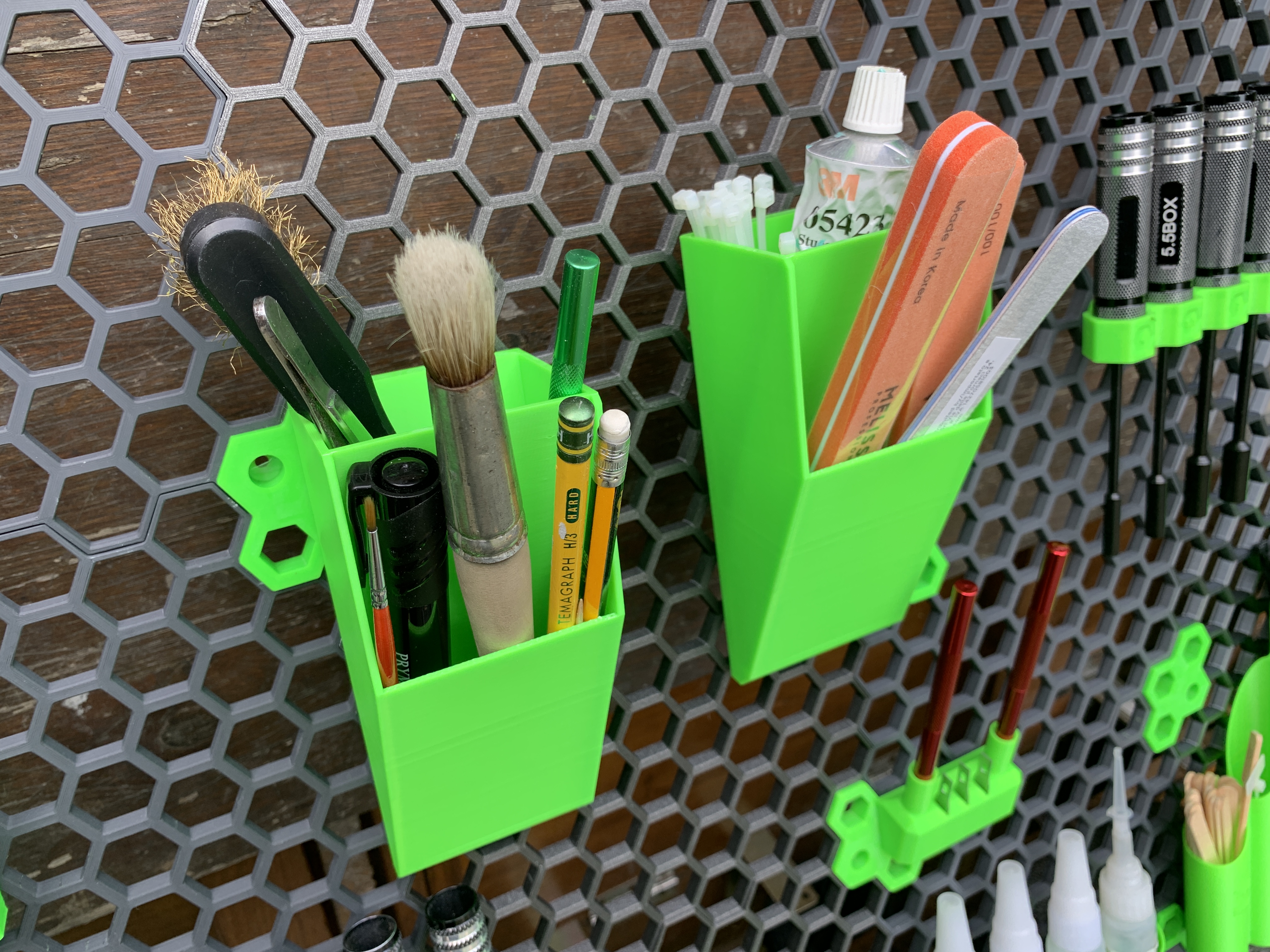 Honeycomb General pourpose containers (deep and short)