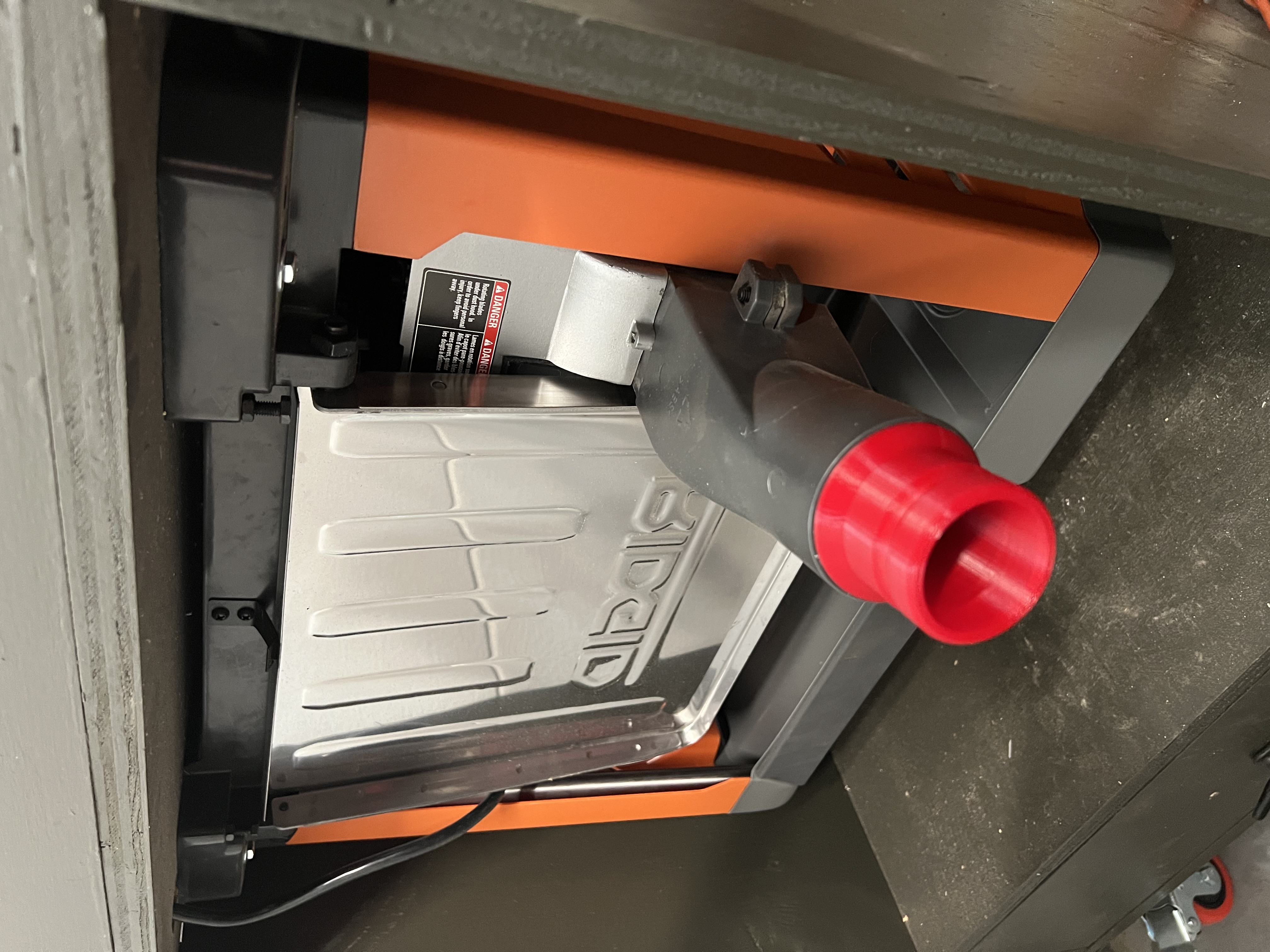 Shopvac Camlock to Ridgid Stand Tools 3D model thumbnail