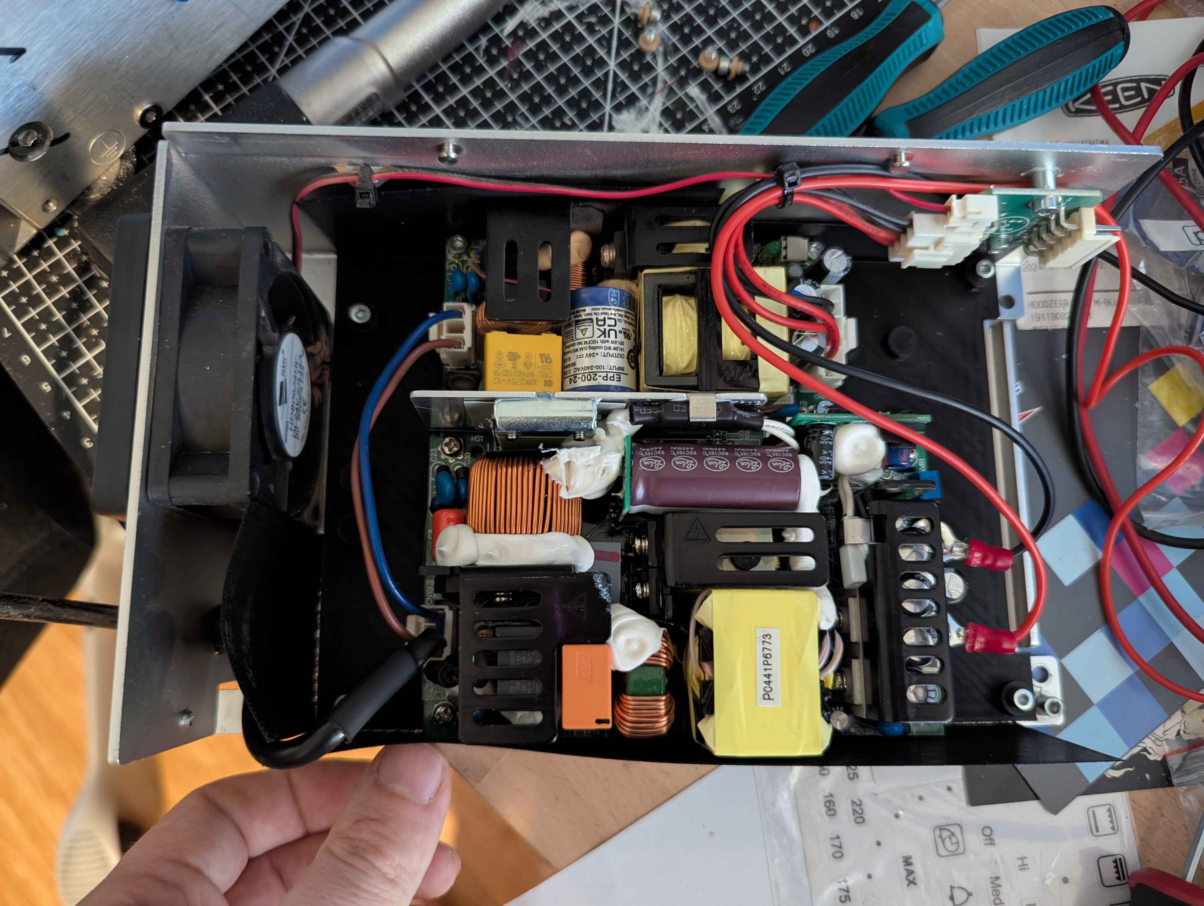 Carvera 500w PSU adapter