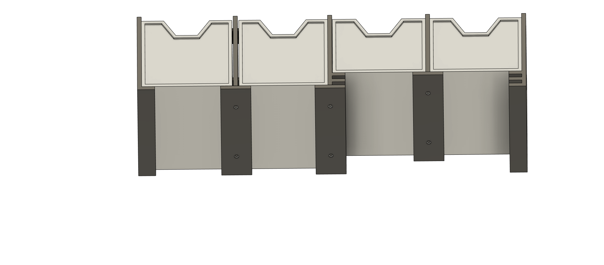 Miniatura 3 do modelo 3D ikea lack table drawer