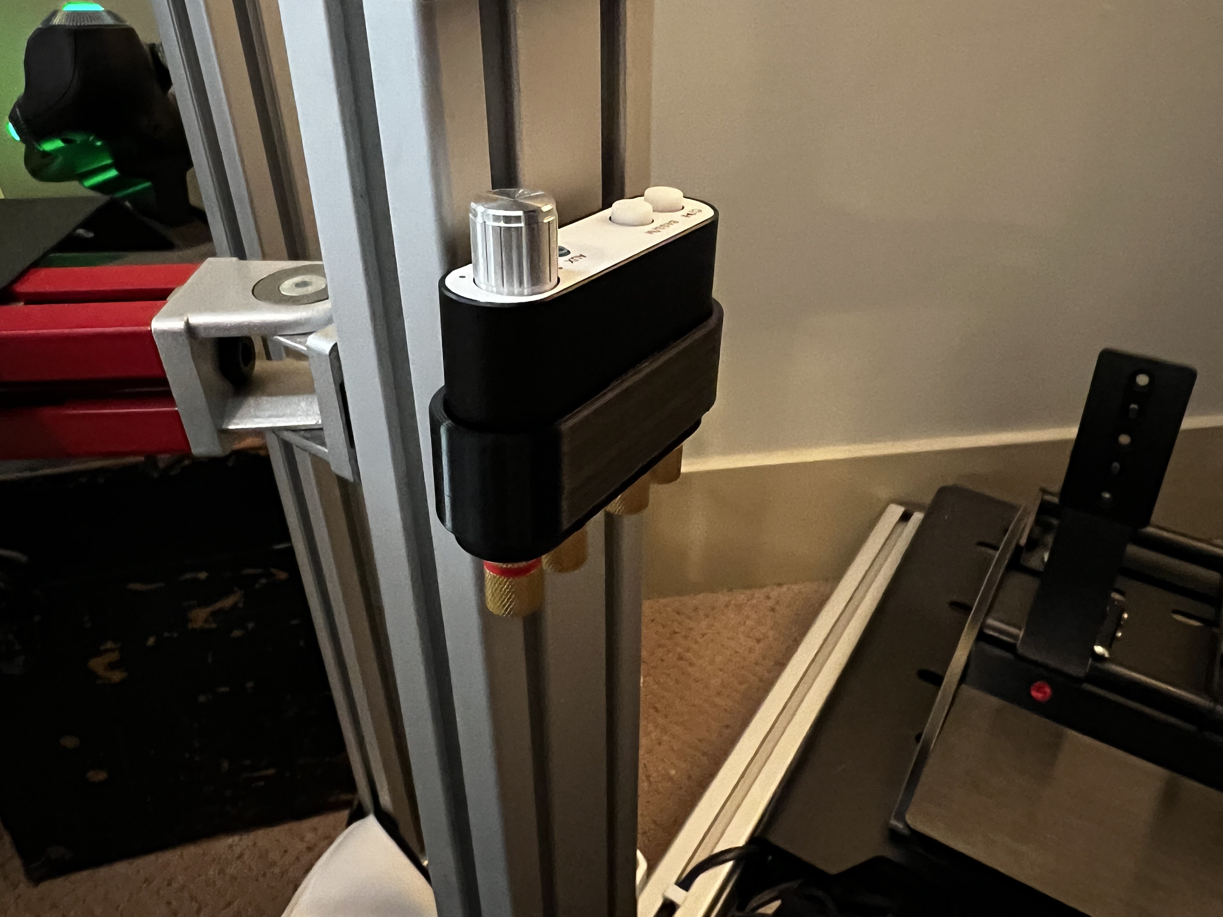 Nobsound amplifier bracket for sim racing