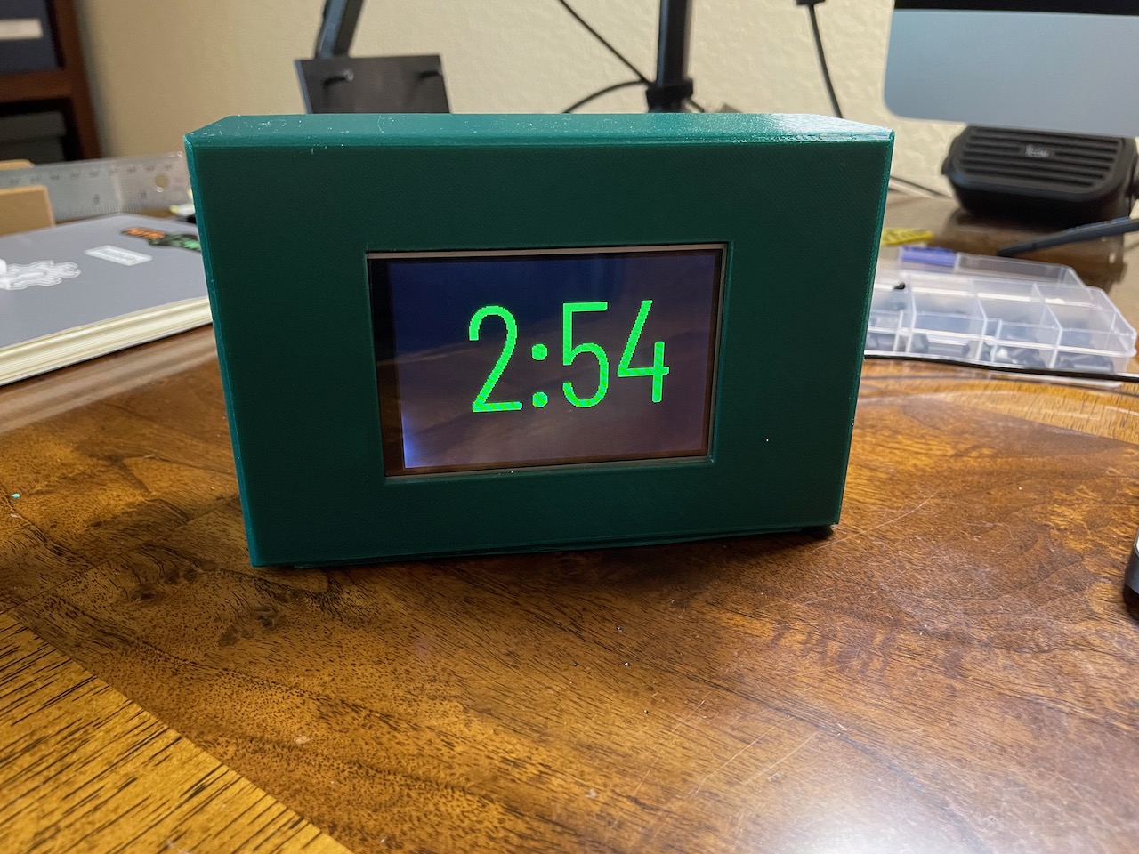 Clock display for a TFT screen by ronguest | Download free STL model ...