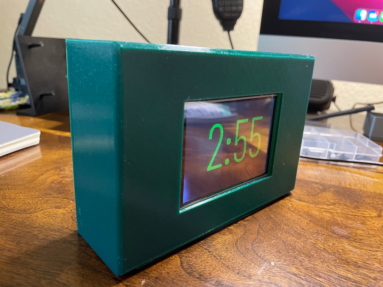 Clock display for a TFT screen by ronguest | Download free STL model ...