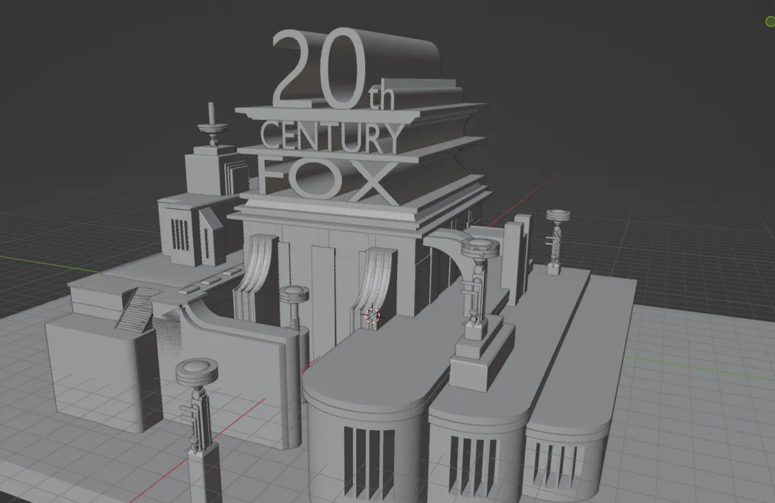 20th Century Fox Intro Scenery by Giobby66 | Download free STL model | Printables.com