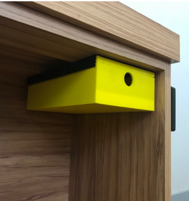 Miniatura 2 do modelo 3D Under desk drawer