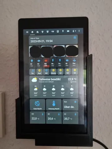 Fire HD 8 Vertical Wall Mount