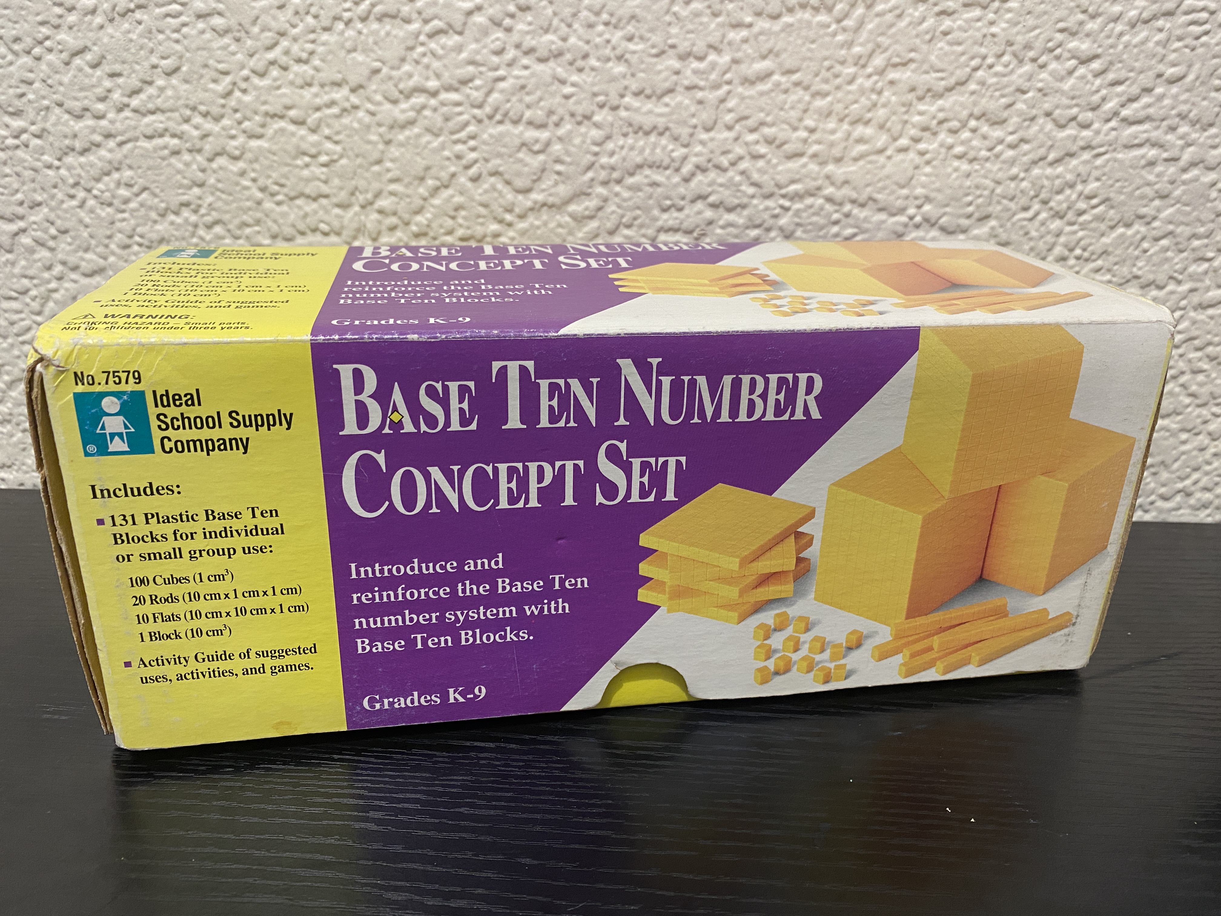 Miniatura 4 do modelo 3D Base Ten Number Blocks