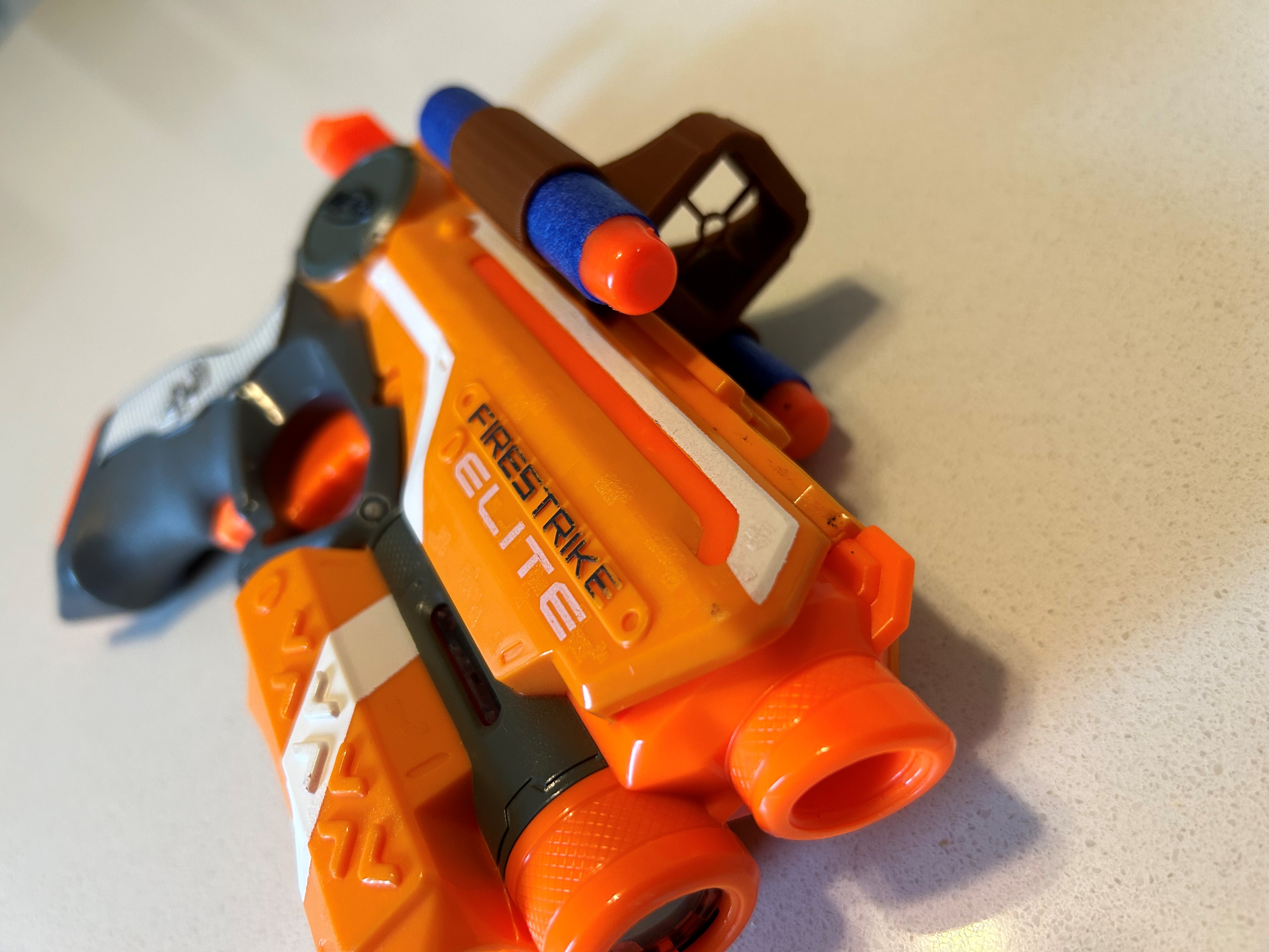 Miniatura 5 do modelo 3D Nerf Scope & Dart Holder Combo