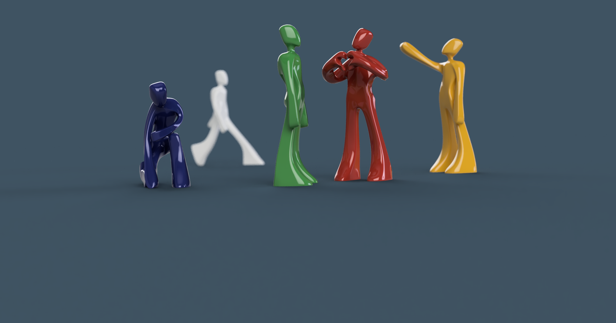 Man One A Collection of Minimalistic 3D Sculptures by pasq Download