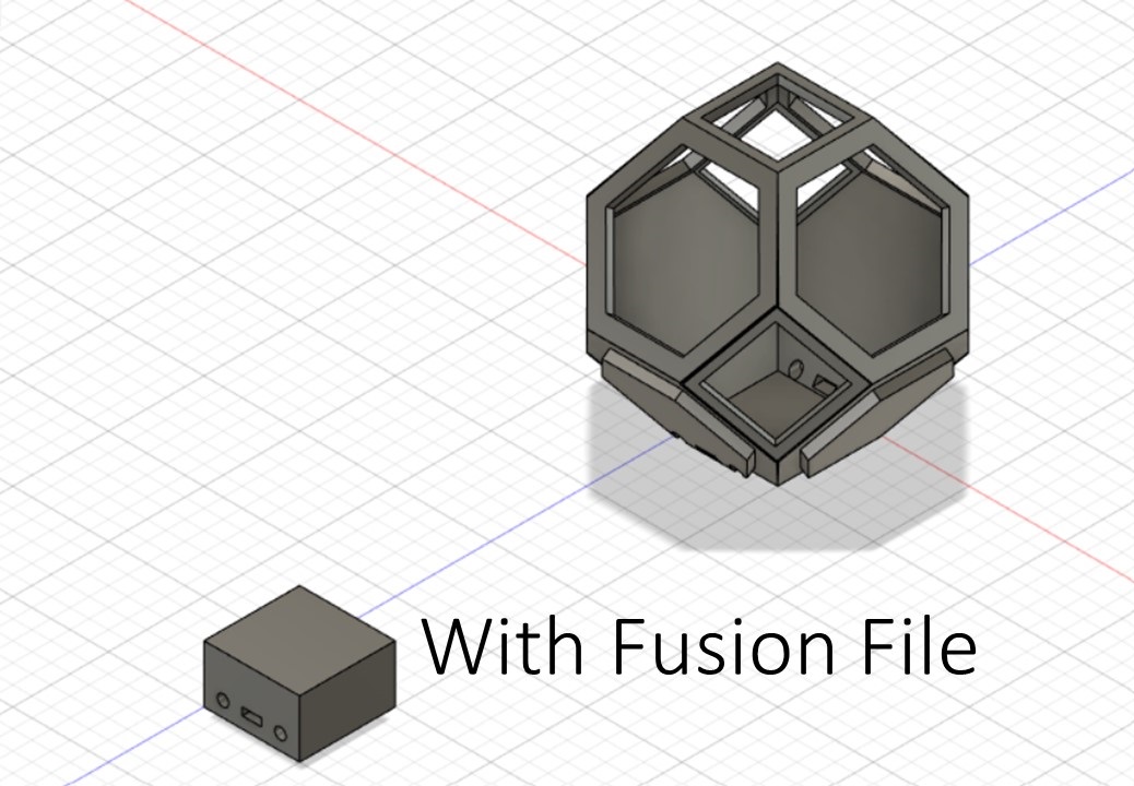 Plantygon Remake with Fusion File 3D model thumbnail