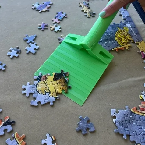 Jigsaw Puzzle Cutter Template by zcassell