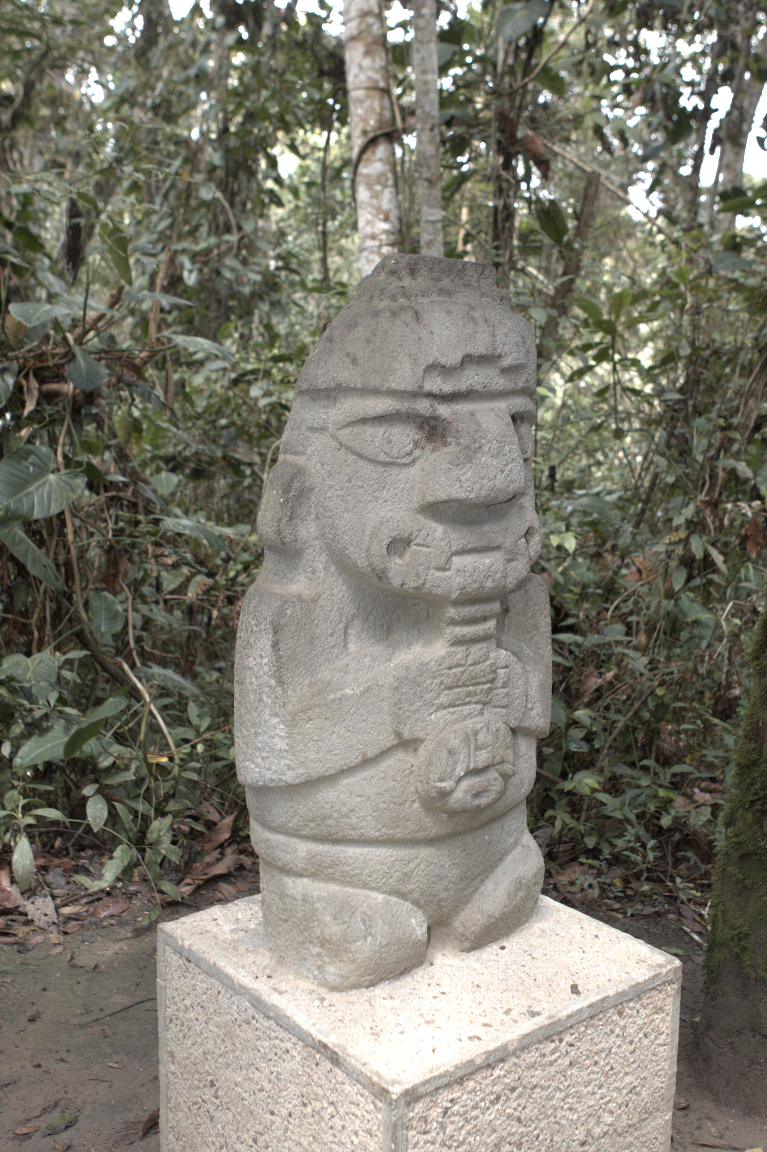 Escultura 107 del Bosque de Las Estatuas (San Agustín-Huila-Colombia)