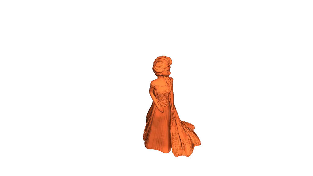 Elsa in 32mm scale no supports by ffejrxx | Download free STL model ...