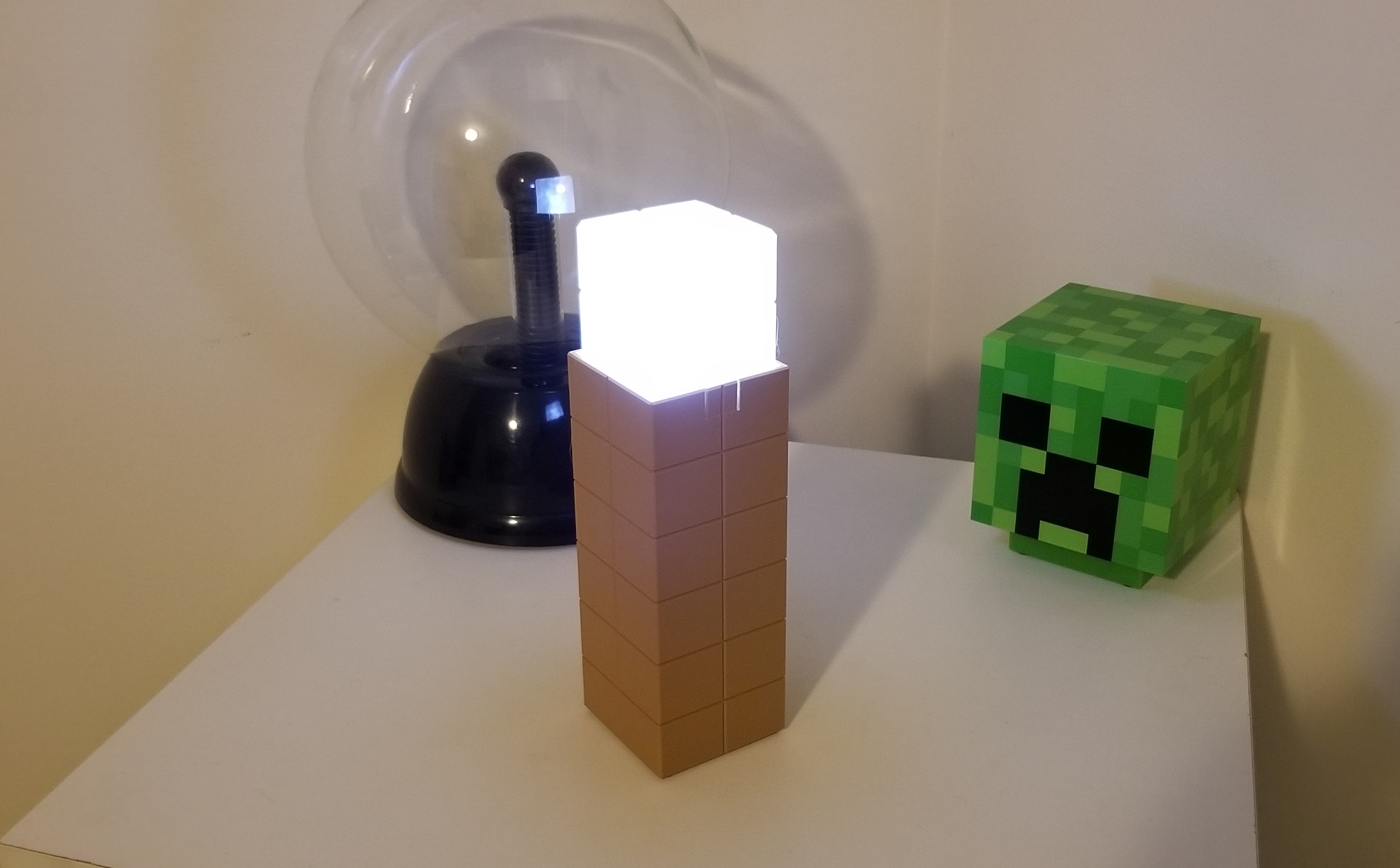 Miniatura 2 do modelo 3D Minecraft Torch (No Wiring)